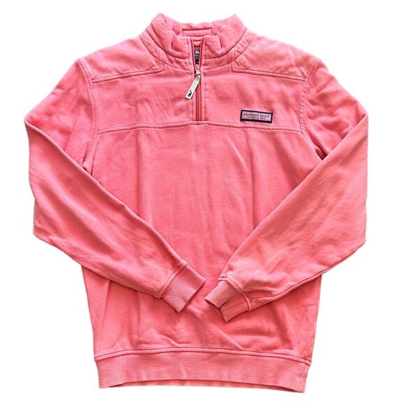 Vineyard Vines Nantucket Shep Shirt Pullover Quarter Zip Mens XS EUC - Picture 1 of 4